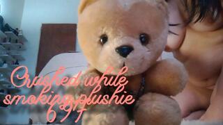 Crushed while smoking plushie 697