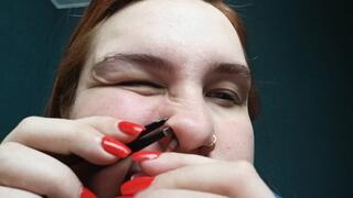 delicate nasal penetration