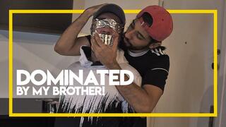 Dominatade by my brother! (1080p) Gay Bondage - Gay Domination - Tape Bondage - Punching - Street Wear - BDSM - C4SBondage26