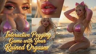 Interactive Pegging Game with Your Ruined Orgasm!