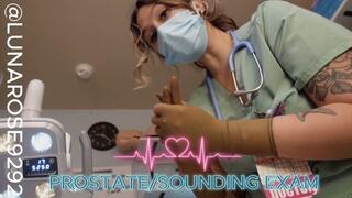 PROSTATE EXAM, SOUNDING PROCEDURE WITH SPERM SAMPLE COLLECTION