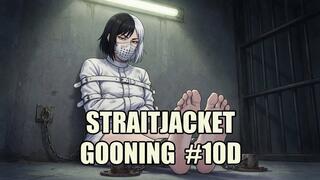 Straitjacket Gooning #10D: Asylum Canvas Lockdown Mind Control (Animated, Music, Text)