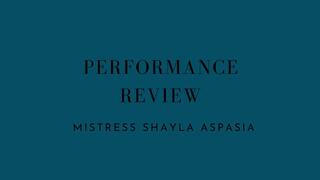 Performance Review A strapon Erotic Adventure