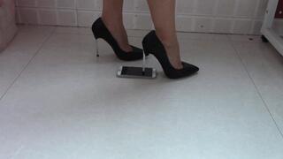 HD MARTINA high-heeled shoes shatter mobile phones