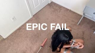 Duct Tape Bondage Fail