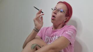 BRUTAL SMOKER'S COUGH – Thick Phlegm Spit Straight At The Camera