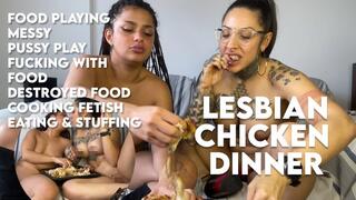 Lesbian Chicken Dinner Food Playing
