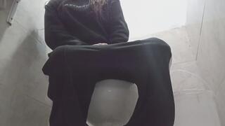 Lola pees at work