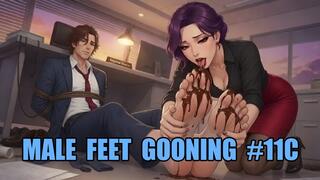 Male Feet Gooning #11C: Surrender Your Mind to Powerful Male Soles (Animated, Music)