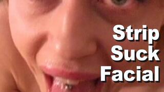 Lexi Mathews & Simon Synister Strip Suck Facial ZY2663