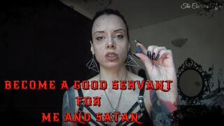 MISTRESS NYX - BECOME A GOOD SERVANT FOR ME AND SATAN