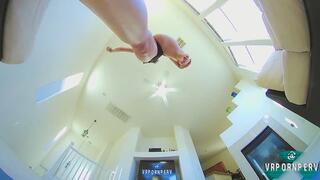 POV - Unaware Yoga Foot Crush ft Giantess Jolene Hexx - 0578