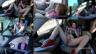 Kaira Love squirting in my Car