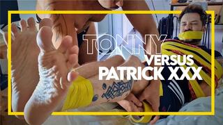 Patrick Xxx Versus Tonny Tape! (1080p) Gay Bondage - Gay Domination - Wrestling - Tape Bondage - Gut Punching - Kicking - Gay Wrestler - BDSM - C4SBondage26