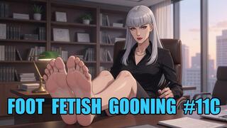 Foot Fetish Gooning #11C: Surrender Your Mind to Pampered Soles (Animated, Music)