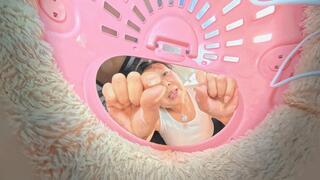 HDPOV The Giantess's Stinking Socks Crush the Dwarf's Face