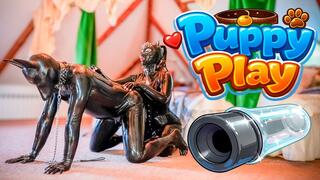 Training My Naughty Latex Puppy