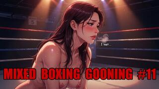 Mixed Boxing Gooning #11: Knockout Trance Ring Submission