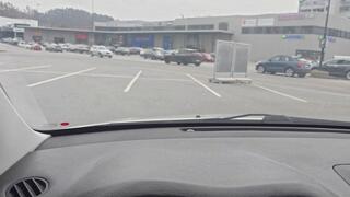 Busy Parking Lot Embarrassment With Sarah