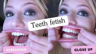 Perfect Natural Teeth Fetish Show All Teeth Including Wisdom Teeth