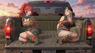Captured by Hunters Tied Gagged in the Woods
