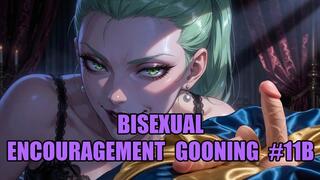 Bisexual Encouragement Gooning #11B: Corruptress Spiral (Animated)