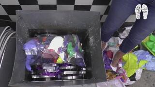 Inflatables in her Shredder
