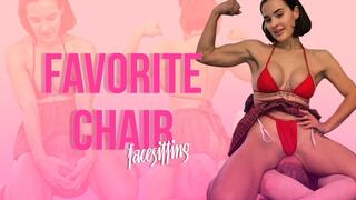 Facesitting: Favorite chair