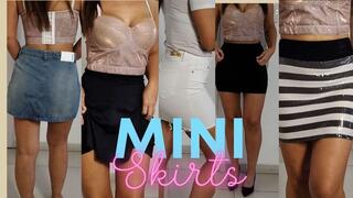 Cute Mini Skirt Showcase