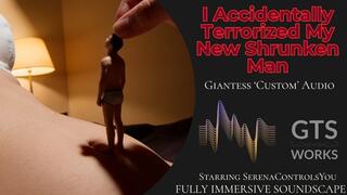 Tiny Man POV Audio with Mouthplay Pre Vore Psychological Domination - I Terrorized My New Shrunken Man by GTS Works [MP4 CUSTOM]