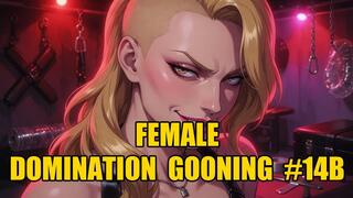Female Domination Gooning #14B: Latex Throne Eternal Surrender (Animated)