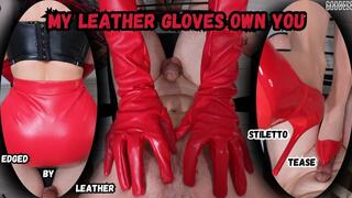 POV: Tied to the Chair - Edged by Leather Gloves & Stiletto Heels