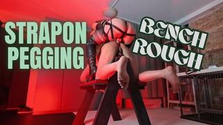 Powerful PEGGING on the bench