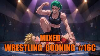 Mixed Wrestling Gooning #16C: Thighs of Conquest (Animated, Music)