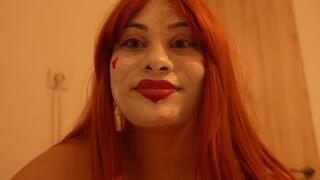 Clown Queen Punishes Her Biggest Fan in His Dreams