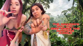 The Amazon’s tiny toy: deep inside the giantess jungle