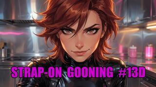 Strap On Gooning #13D: Strap-On Dominion Mesmeric Surrender (Animated, Music, Text)
