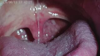 angyourdirtycanadian with a Deep Mouth & Uvula Focus - Raw, Unedited & Real (Mishaps)