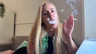 Intimate smoking facetime MOV