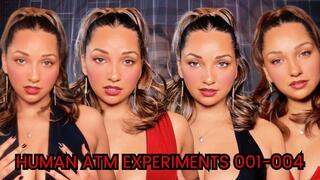 Human ATM Experiments 001-004: Full Mind Control Series (4 Full Videos)