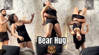 Domination with crushing in bear grip