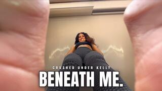 Full Weight Face Standing — Toe Marks, Heel Crush & Sole Slaps POV - [Goddess Kelly ] 4K