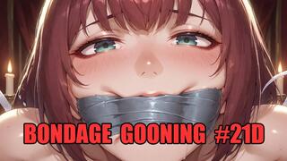 Bondage Gooning #21D: Locked in Helpless Surrender (Animated, Music, Text)