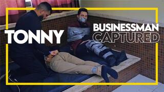 Tonny Businessman in Tape Bondage! (1080p) Gay Bondage - Gay Domination - Roleplay - Tape Bondage - BDSM