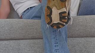 8 Jahre alte Sneakers, schnüffel Loser!