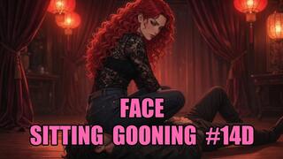 Face Sitting Gooning #14D: Smothered in Eternal Surrender (Animated, Music, Text)