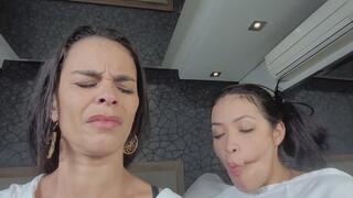 CRAZY ASIAN GODDESS LICKING MILF FACES PART 4 BY KIARA AND AMANDA BELMONT CAM BY ALINE FULL HD