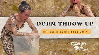EmetoSeries Special. Throw up dorm session, rough stomach emptying