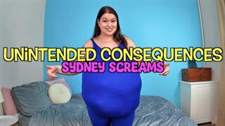 Unintended Consequences - Your Feeder Sydney Screams Realizes That She's Gained Just as Much Weight, if Not More, Than You! - Accidental Weight Gain, Feederism, Fattened - HD 1080 MP4