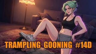 Trampling Gooning #14D: Under the Weight of Her Will (Animated, Music, Text)